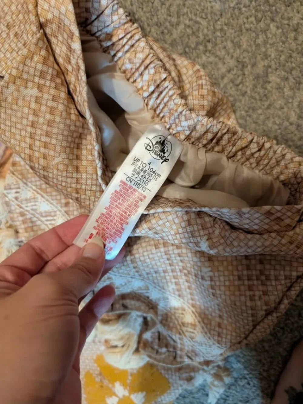 Disney store exclusive Moana dress size 4